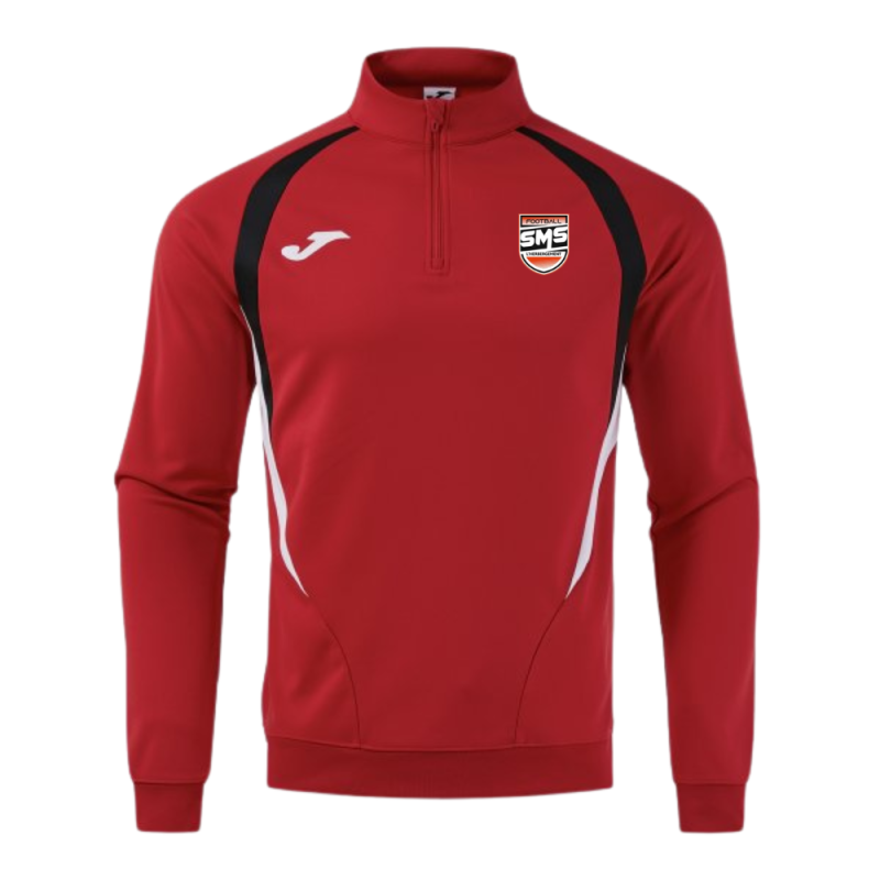 Sweat 1/2 zip rouge Joma Championship 20