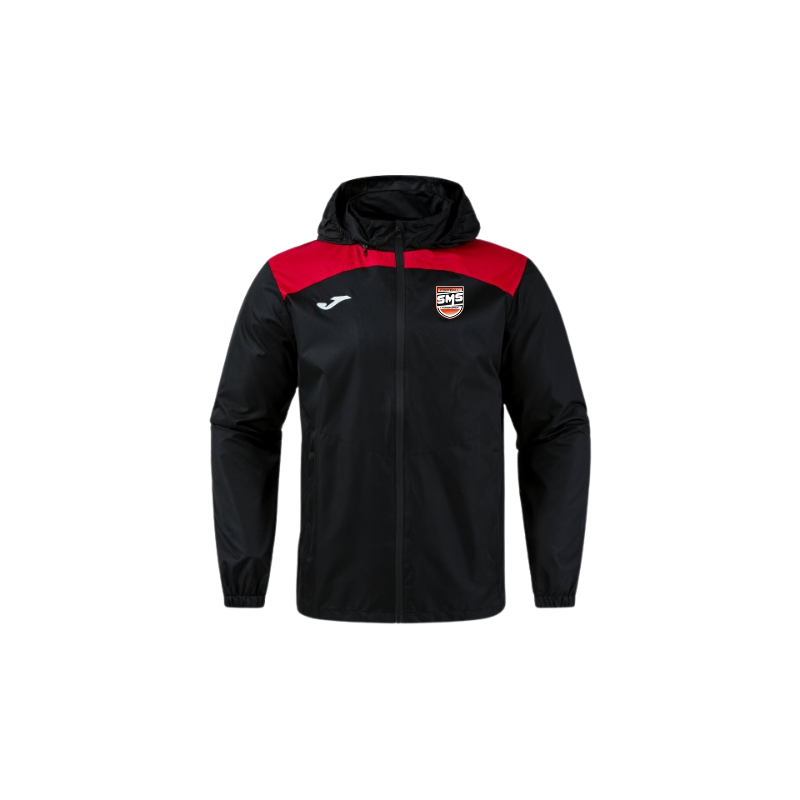 Coupe-vent noir/rouge Joma Trivor II