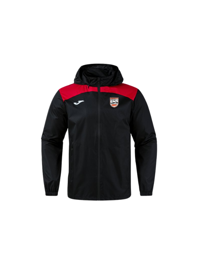 Coupe-vent noir/rouge Joma Trivor II