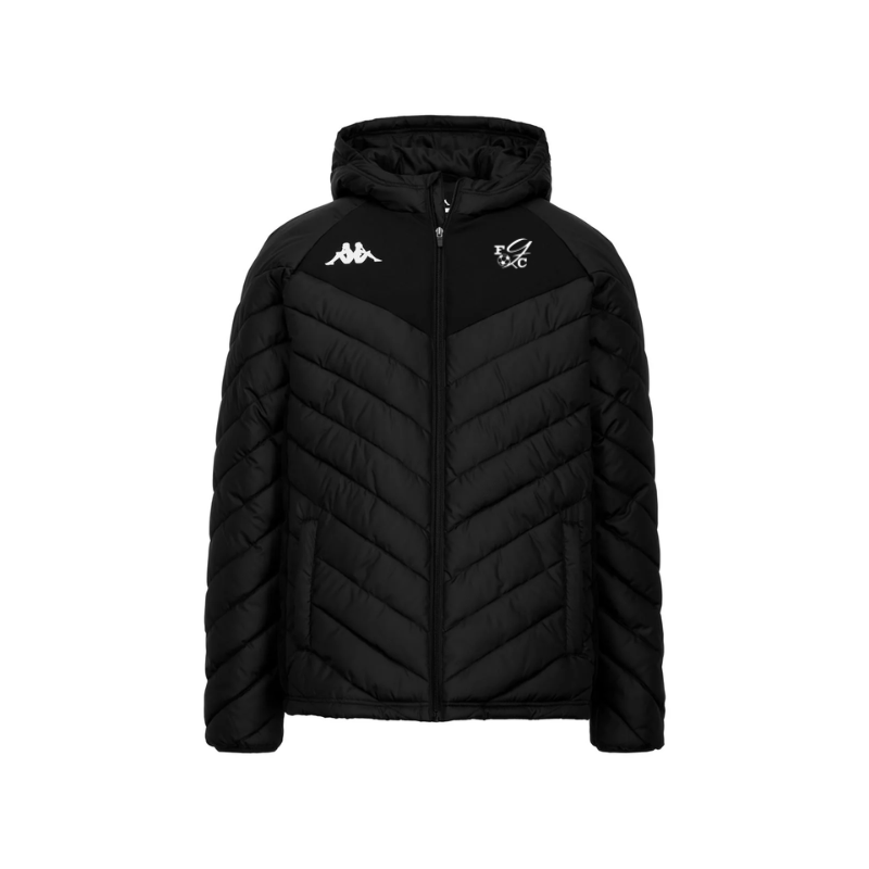 Doudoune adulte noir Kappa Gianetto