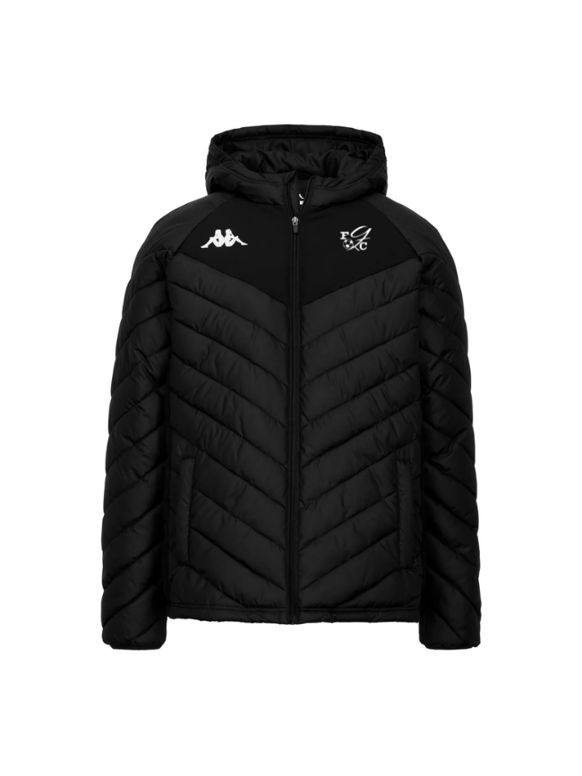 Doudoune enfant noir Kappa Gianetto
