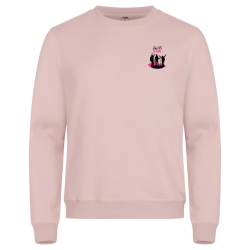 Sweat adulte rose Clique Miami Roundneck