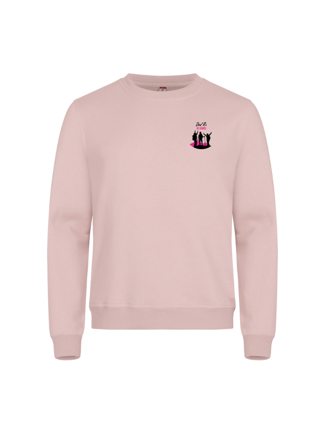 Sweat adulte rose Clique Miami Roundneck