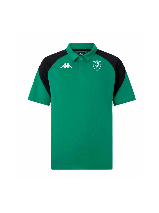 Polo adulte vert Kappa Leviolo