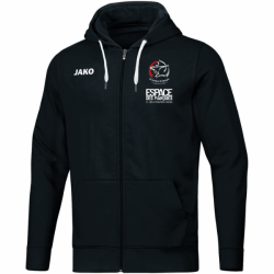 Veste capuche homme noir Jako Base