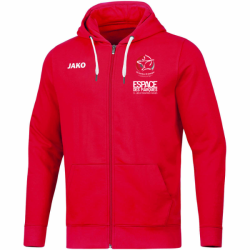 Veste à capuche enfant rouge Jako Base