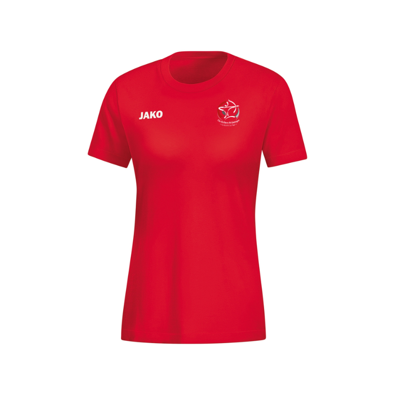T-Shirt femme rouge Jako Base