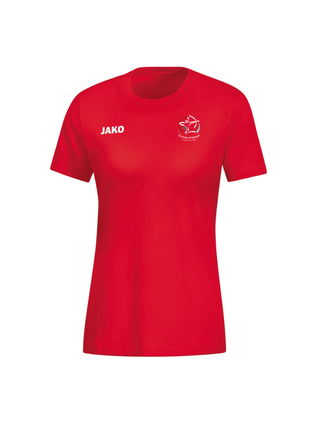 T-Shirt femme rouge Jako Base