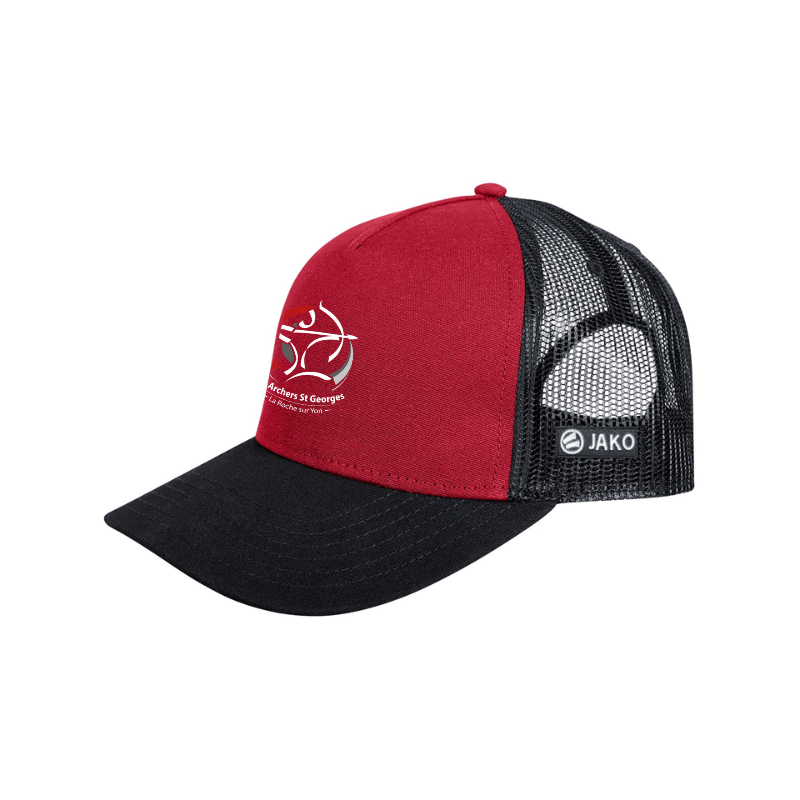 Casquette rouge/noir Jako Club
