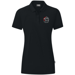 Polo femme noir Jako Organic