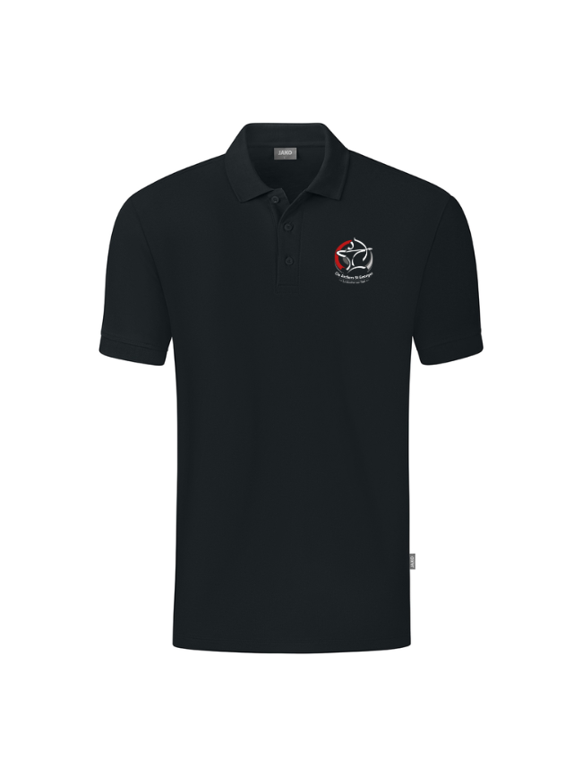 Polo enfant noir Jako Organic