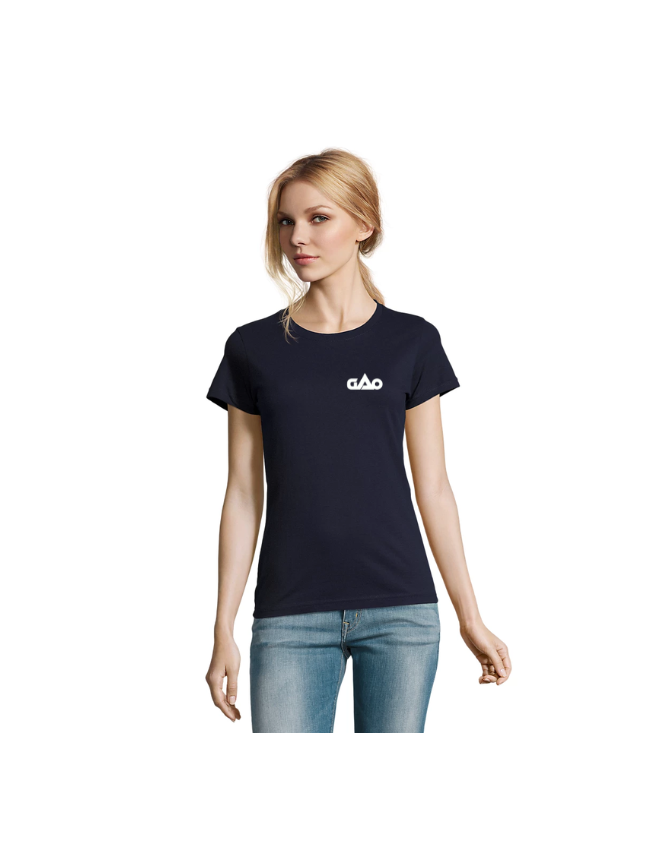 T-Shirt femme marine Sol's Imperial Climbing Team 2026