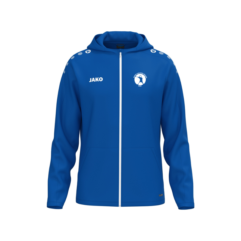 Veste capuche enfant bleu Jako One