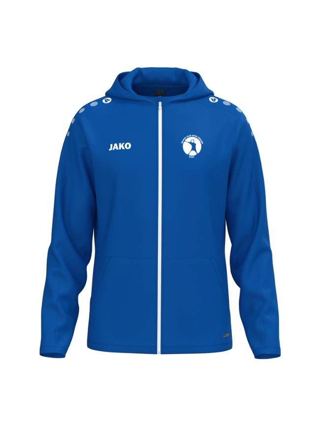 Veste capuche enfant bleu Jako One