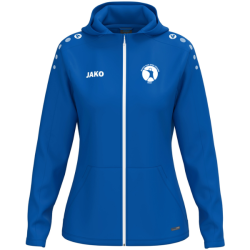 Veste capuche femme bleu Jako One