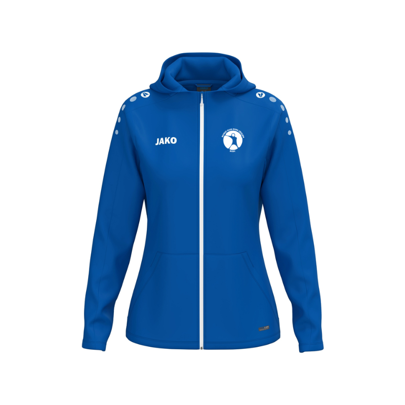 Veste capuche femme bleu Jako One