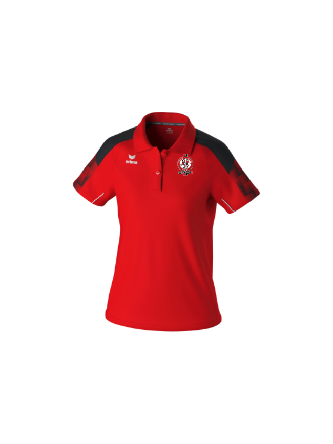 Polo femme rouge Erima Evo Star