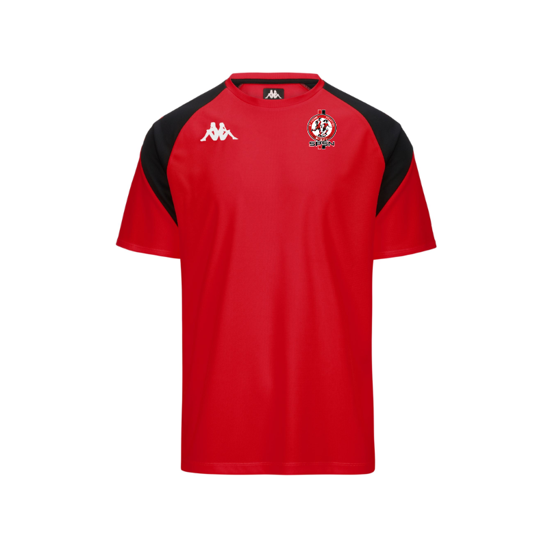 Maillot enfant rouge Kappa Loreto