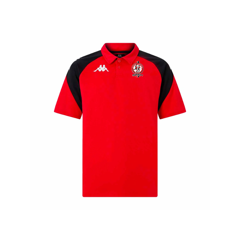 Polo adulte rouge Kappa Leviolo
