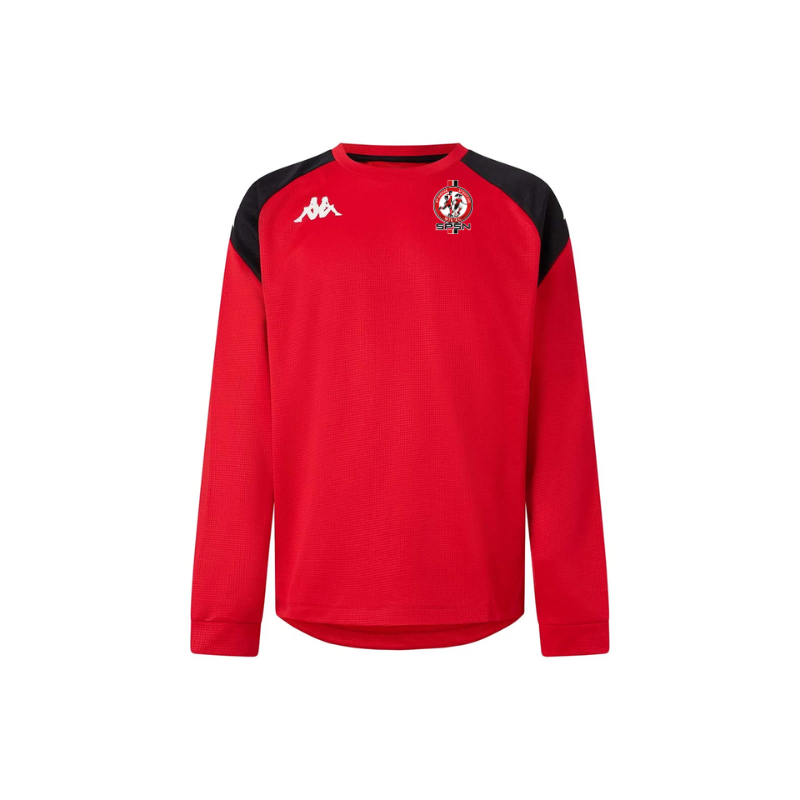 Sweat adulte rouge Kappa Lido