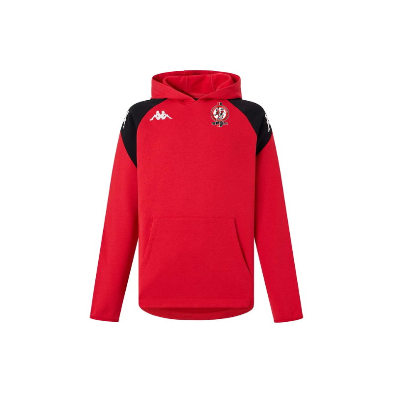Sweat capuche enfant rouge Kappa Lianto