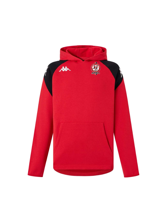 Sweat capuche enfant rouge Kappa Lianto