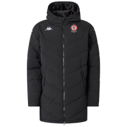 Doudoune longue enfant noir Kappa Giambolo