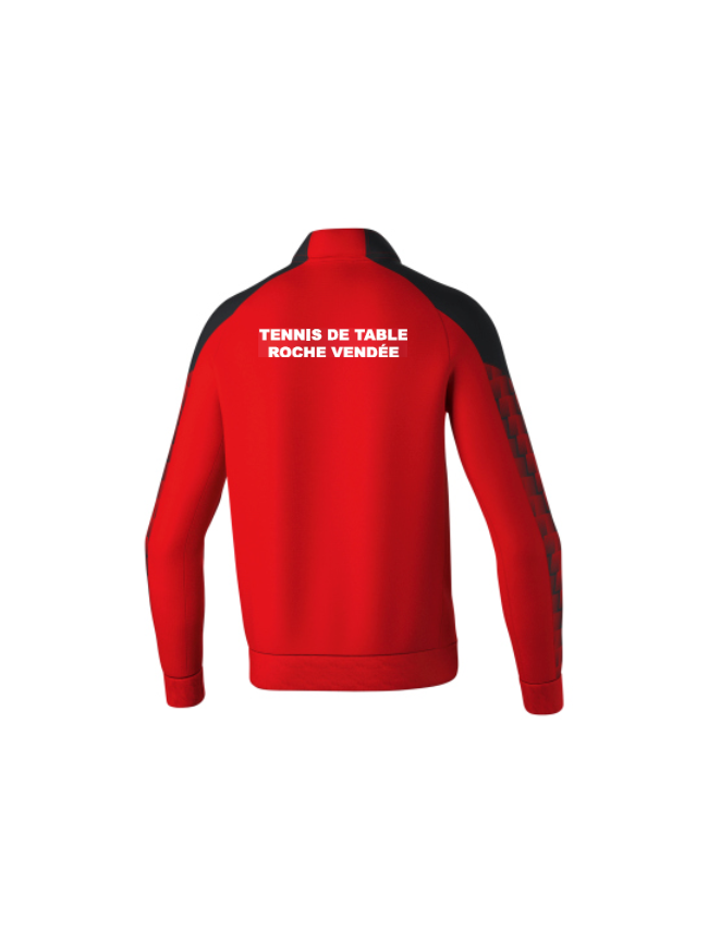 Veste adulte rouge Erima Evo Star