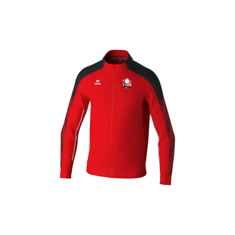 Veste adulte rouge Erima Evo Star