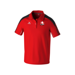 Polo homme rouge Erima Evo Star