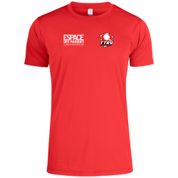 Maillot homme rouge Clique Basic