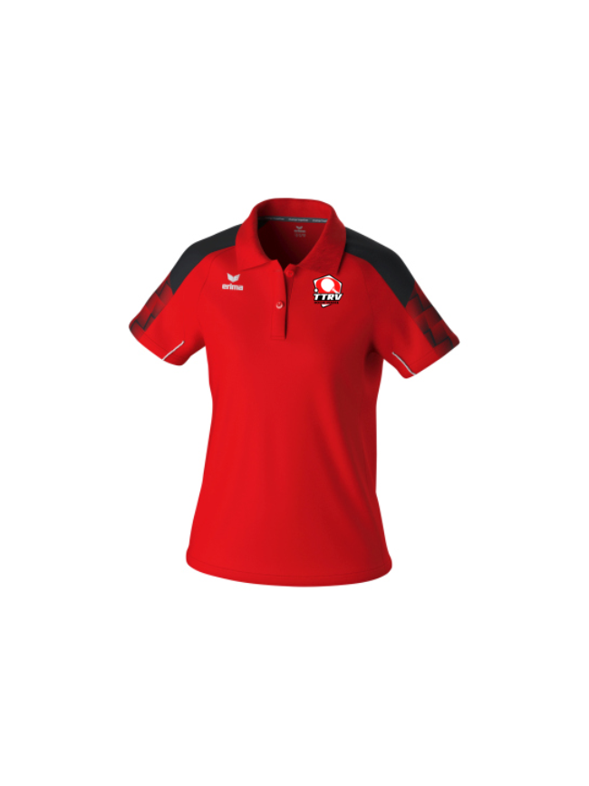 Polo femme rouge Erima Evo Star