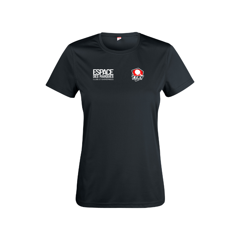 Maillot femme noir Clique Active-T