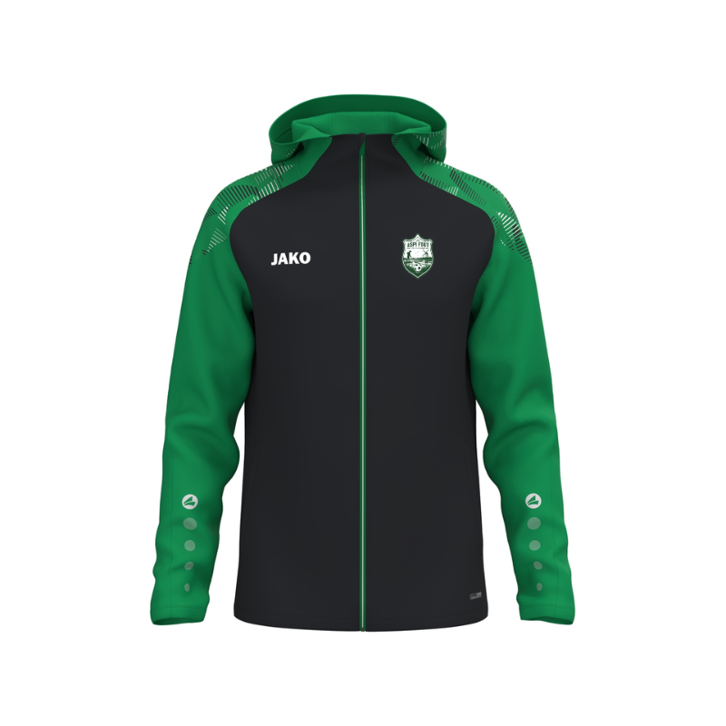 Veste capuche adulte vert Jako Sonic