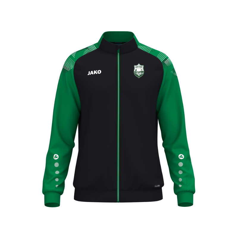 Veste zippée enfant vert Jako Sonic