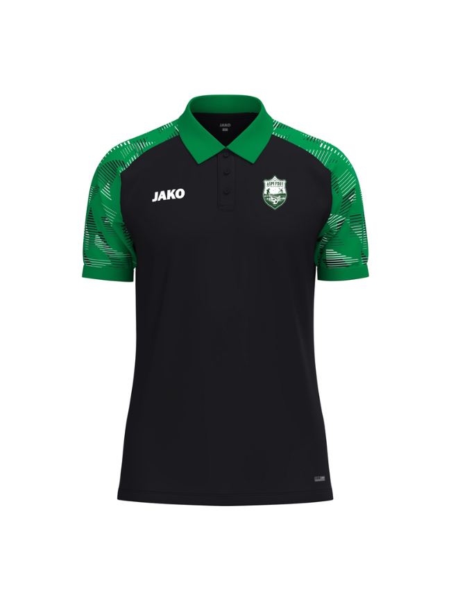 Polo adulte vert/noir Jako Sonic