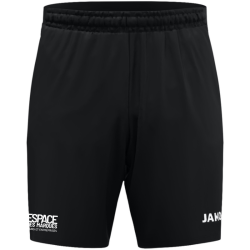 Short d'entraînement adulte noir Jako Dynamic