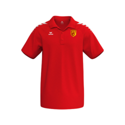 Polo adulte rouge Erima Cmpt Wings