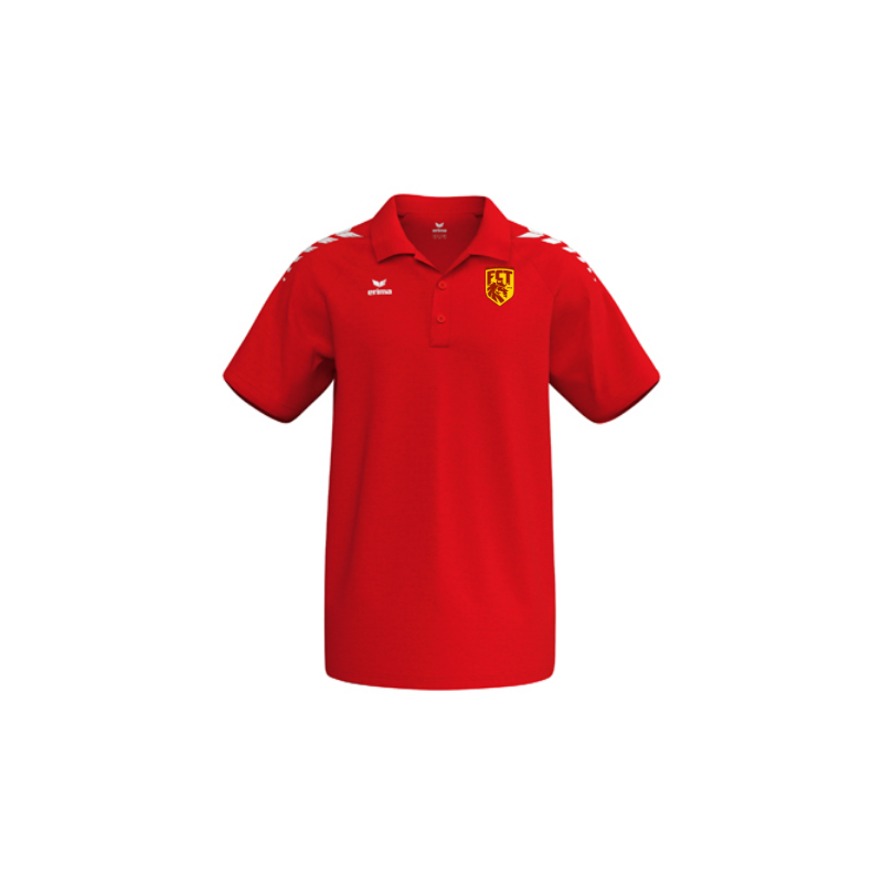 Polo adulte rouge Erima Cmpt Wings
