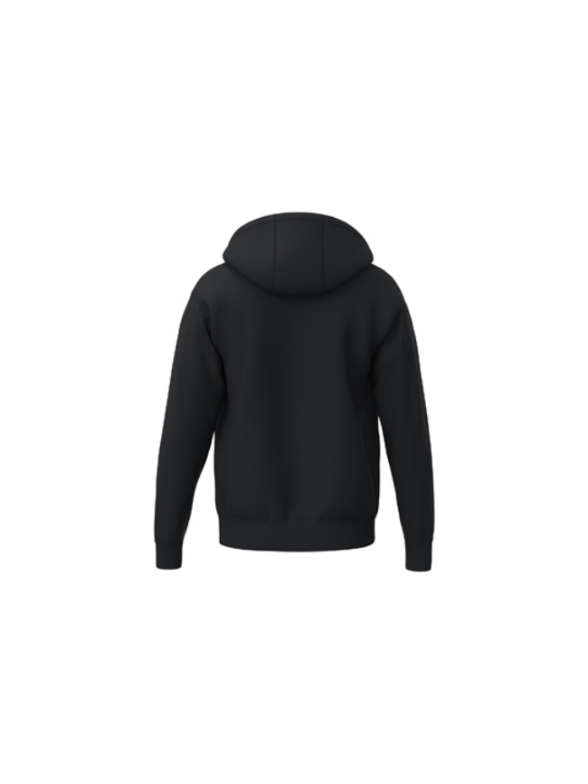 Veste capuche coton adulte noir Erima TS Hoody