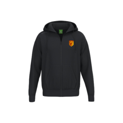 Veste capuche coton enfant noir Erima TS Hoody