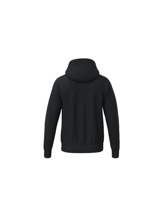 Sweat capuche adulte noir Erima TS Hoody