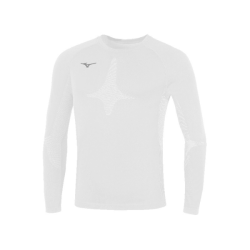 Sous-maillot ML adulte blanc Mizuno Team