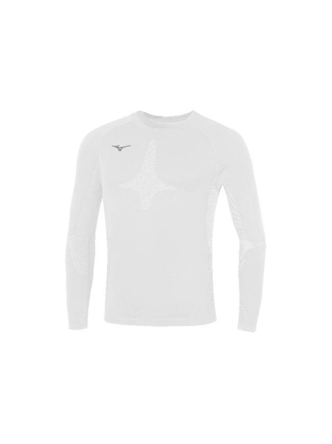 Sous-maillot ML adulte blanc Mizuno Team