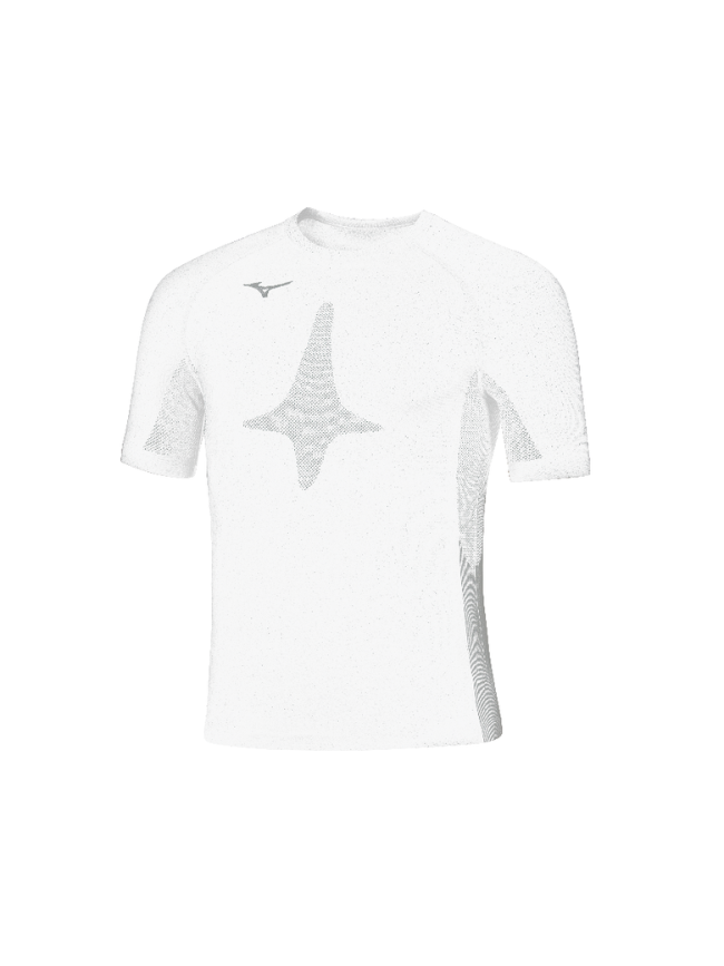 Sous-maillot MC blanc Mizuno Team