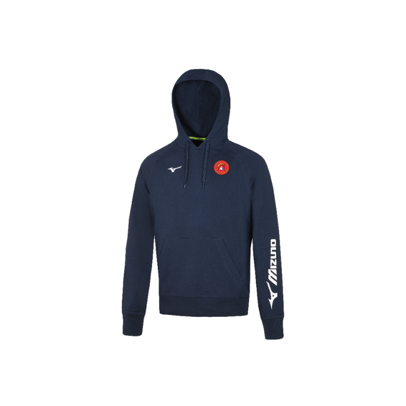 Sweat capuche adulte marine Mizuno Terry