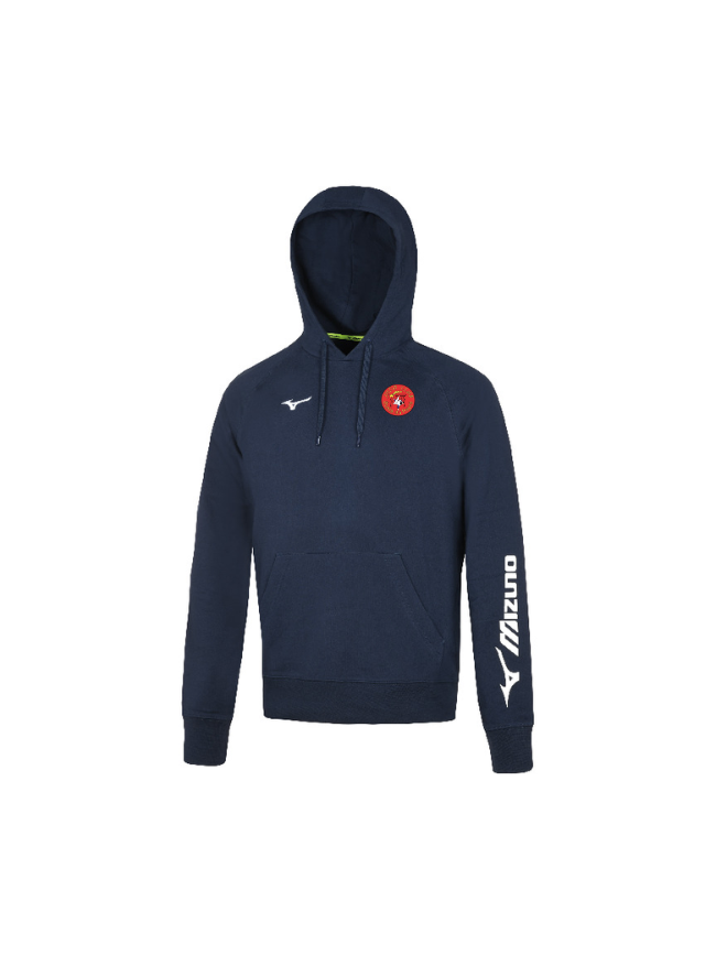 Sweat capuche adulte marine Mizuno Terry