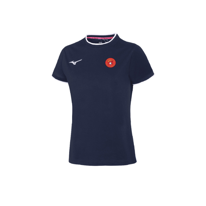 T-Shirt femme marine Mizuno Team