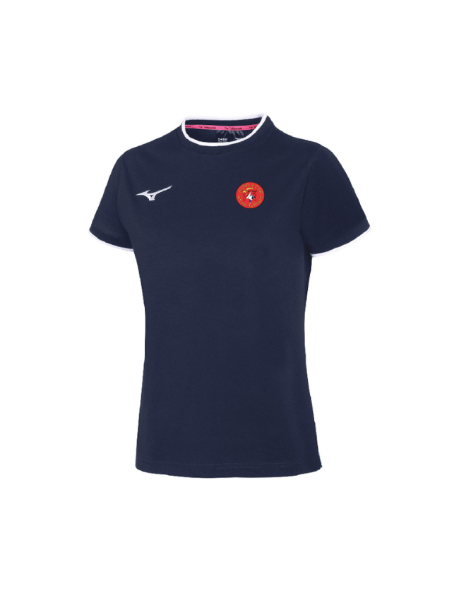 T-Shirt femme marine Mizuno Team