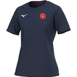 Maillot femme marine Mizuno Training Tee